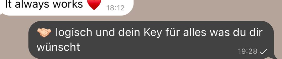 Rückmeldung einer Kundin