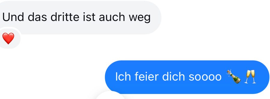 Rückmeldung einer Kundin