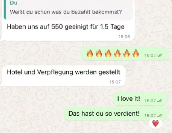 Rückmeldung einer Kundin