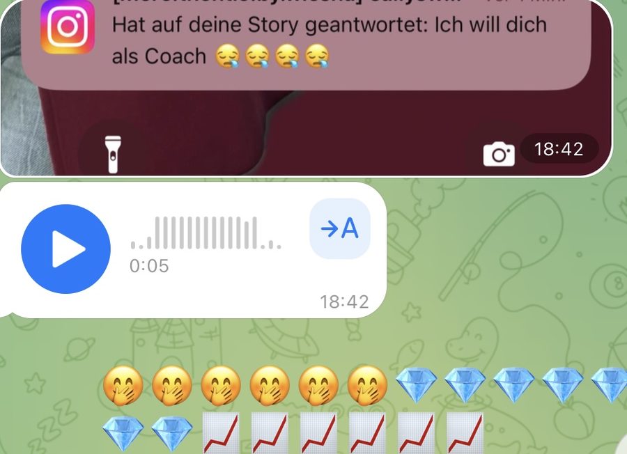 Rückmeldung einer Kundin